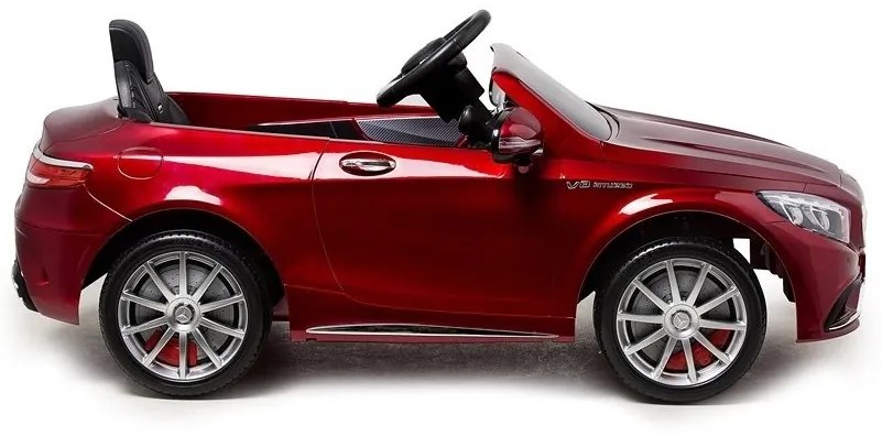 Auto na akumulator mercedes s63 czerwony lakierowany