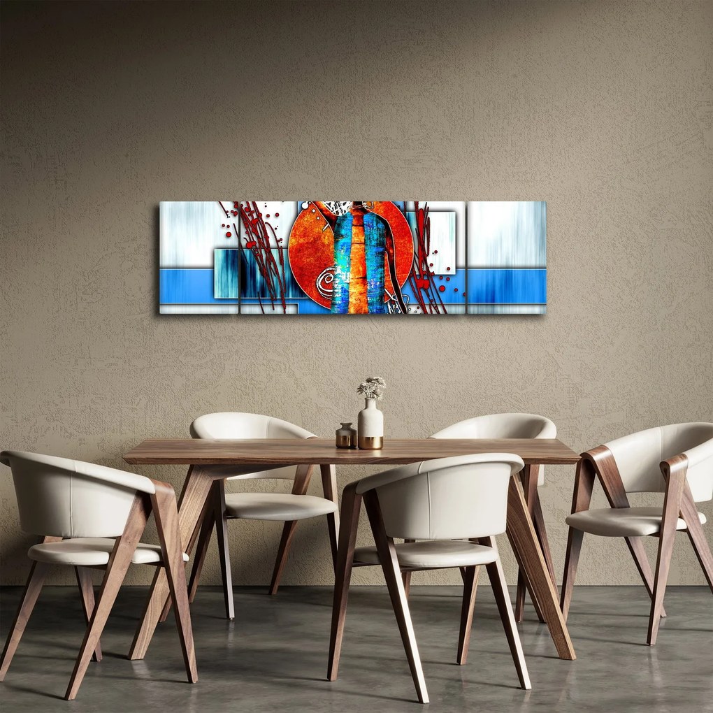 Obraz przedstawiający starożytną osobę (170x50 cm)