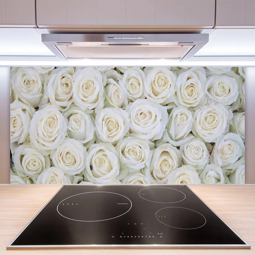 Panel Kuchenny Bukiet Herbacianych Róż