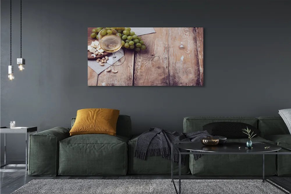 Obraz canvas na ścianę Przystawki I Czerwone Wino