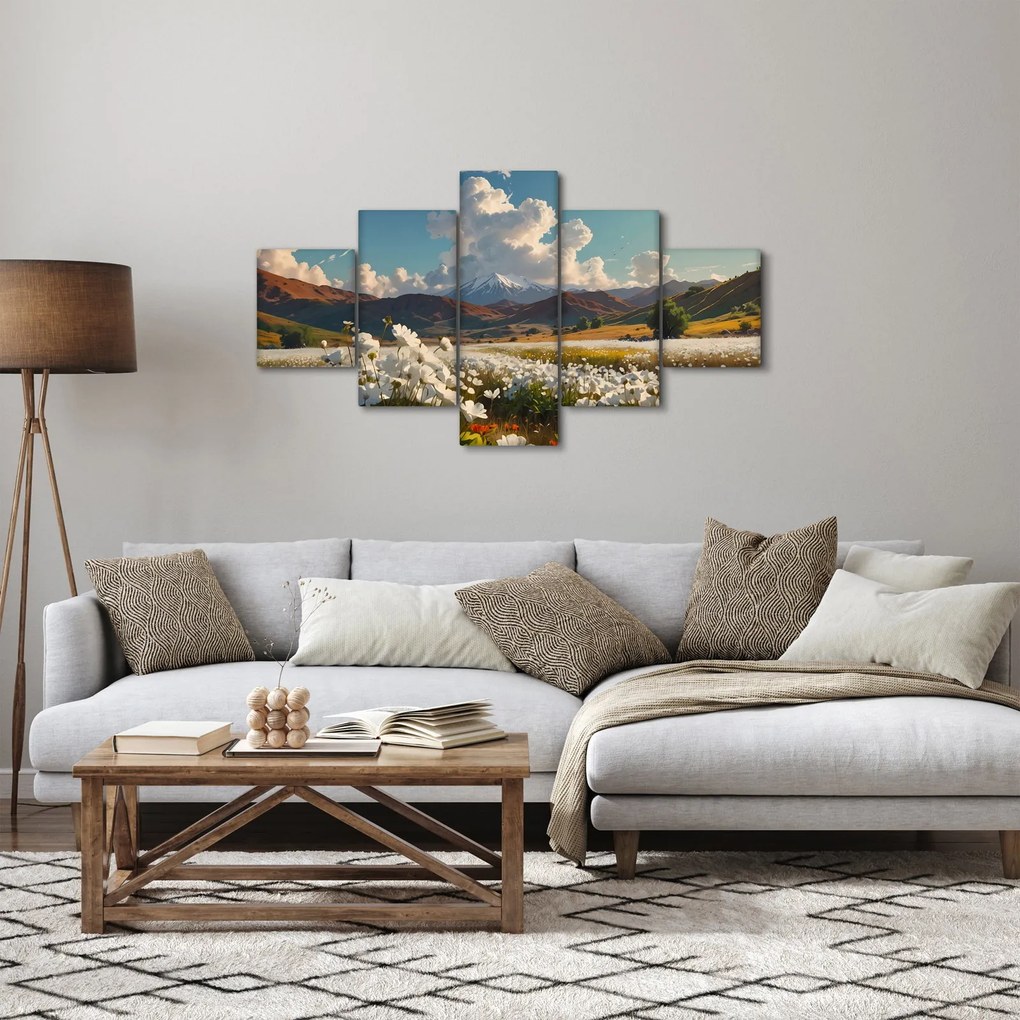 Obraz - Spokojny krajobraz (125x70 cm)