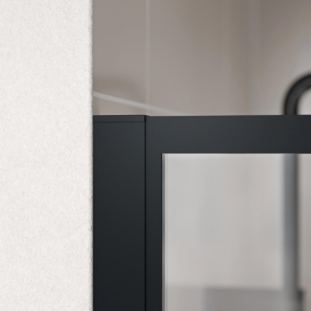 Kabina prysznicowa Walk-In 8 mm szkło przezroczyste FRAME - wysokość 200 cm