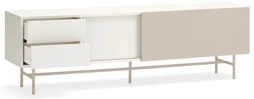 Beżowo-kremowa szafka pod TV 180x56 cm Nube – Teulat
