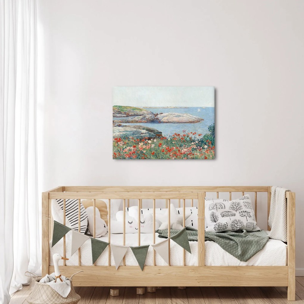 Obraz - Childe Hassam, Poppies,  Isles of Shoals, reprodukcje (70x50 cm)
