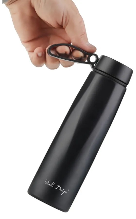 Czarny termos 500 ml Fuori – Vialli Design