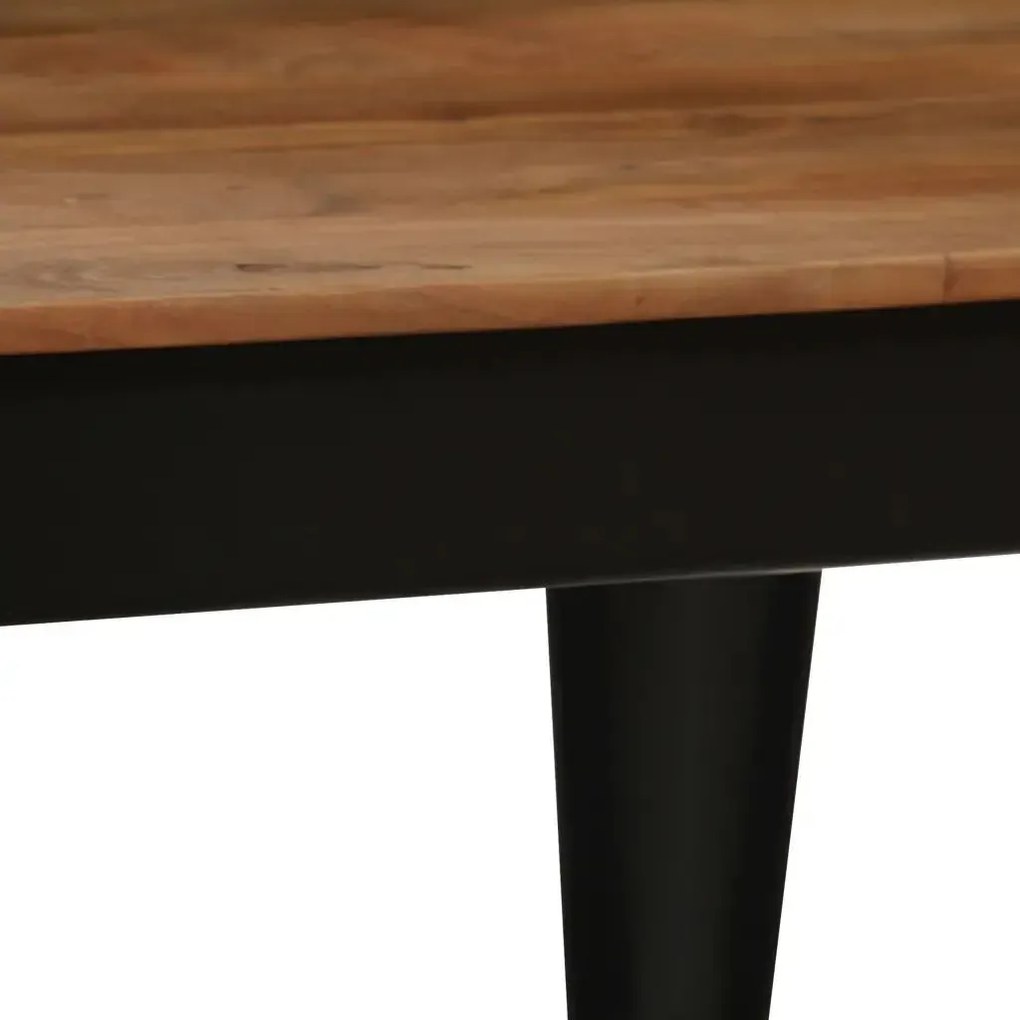 Stół z drewna akacjowego Timber 2X – brązowy