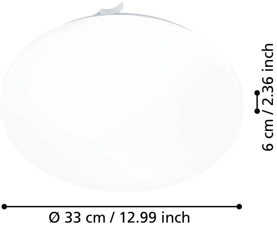 Biała lampa sufitowa LED FRANIA – EGLO