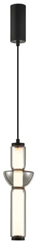 Czarna nowoczesna lampa wisząca - K392 E7-H55