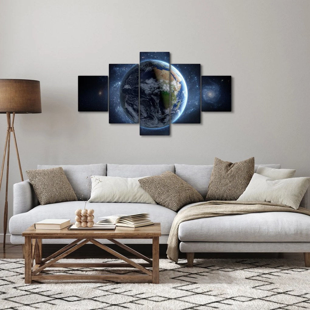 Obraz - Widok z kosmosu (125x70 cm)