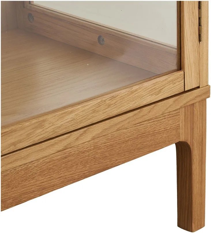 Witryna w naturalnym kolorze 47x180x40 cm Zamora – House Nordic