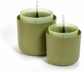 Plastia Doniczka samonawadniająca Tolita Air zielony, śr. 16 cm