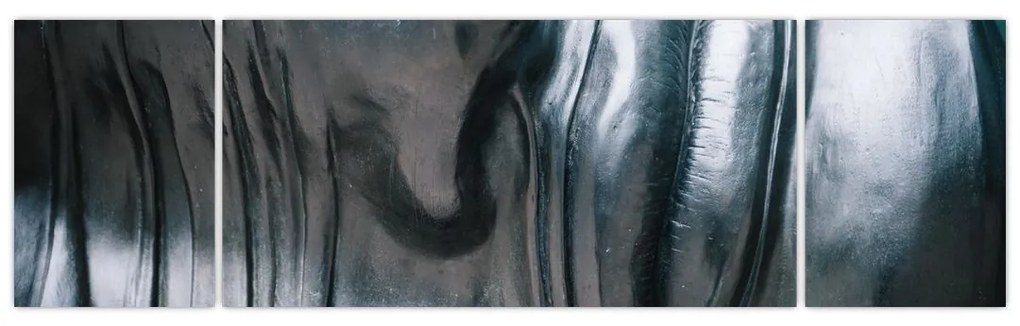 Obraz - Twarz ze stali (170x50 cm)