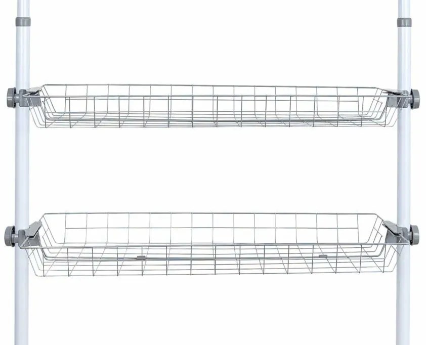 Koszyk do garderoby, szafy HERKULES 2 sztuki, 83x38x8cm, WENKO