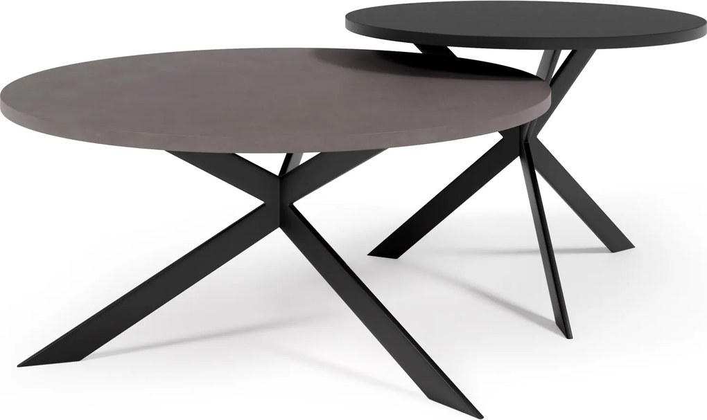 Zestaw designerskich ław do salonu Libre