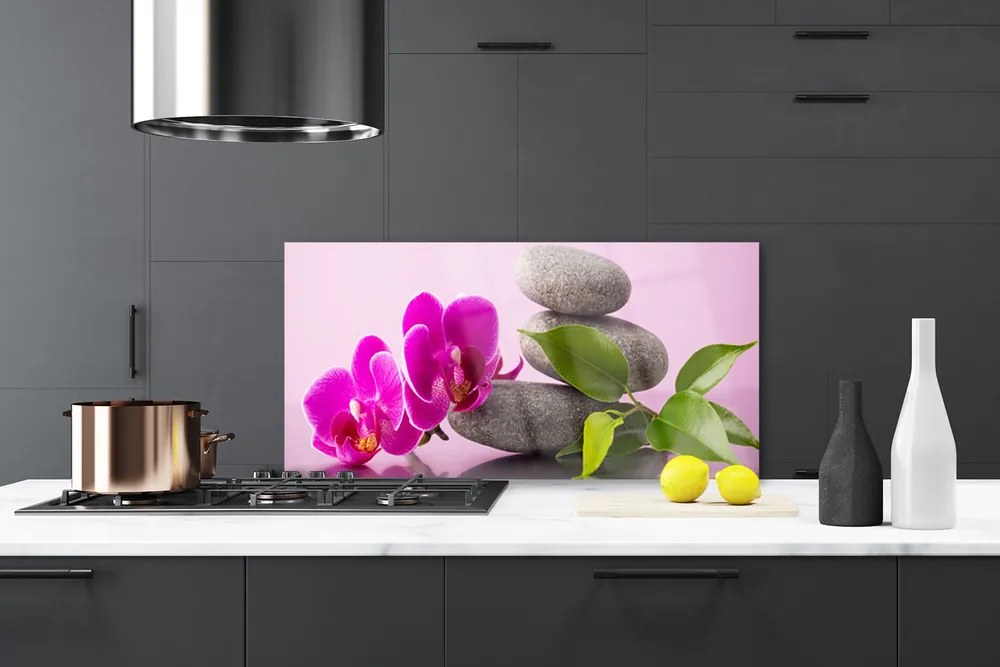 Panel Szklany Harmonijna Orchidea Zen
