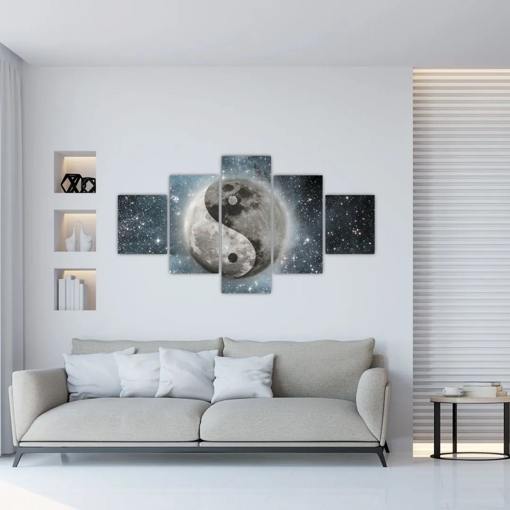 Obraz - Kosmiczna Równowaga (125x70 cm)
