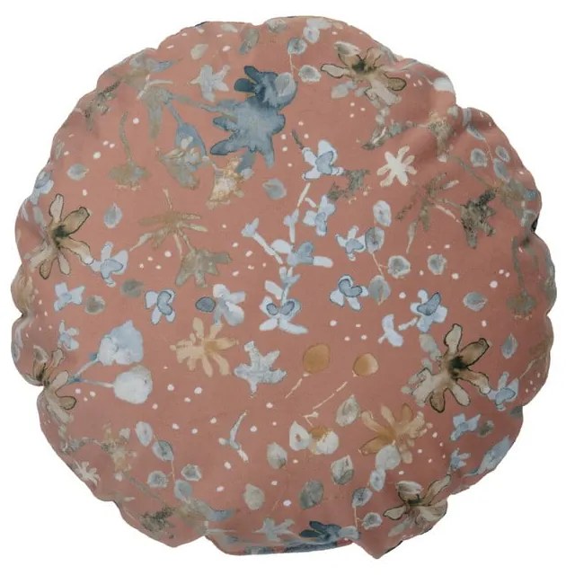 Poduszka BePureHome Velvet Melon, ø 45 cm