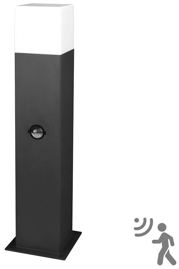 Lampa zewnętrzna NEW YORK 1xE27/12W/230V IP44 44 cm antracyt