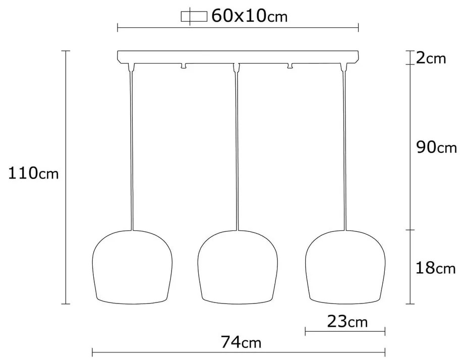 Czarna lampa wisząca Berceste – Opviq lights