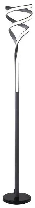 LED Lampa podłogowa ściemnialna LED/50W/230V 3000-6500K szary + zdalne sterowanie