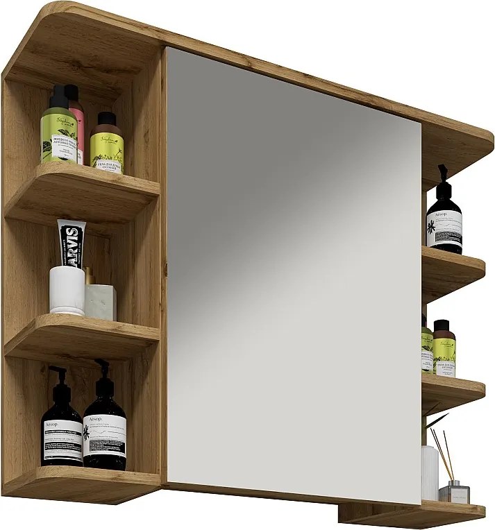 Szafka lustrzana Półka lustrzana Nilosi