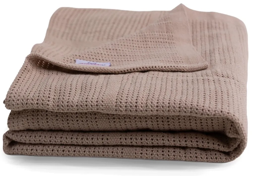 Babymatex Kocyk dziecięcy Sisi mocha mousse, 75 x 100 cm