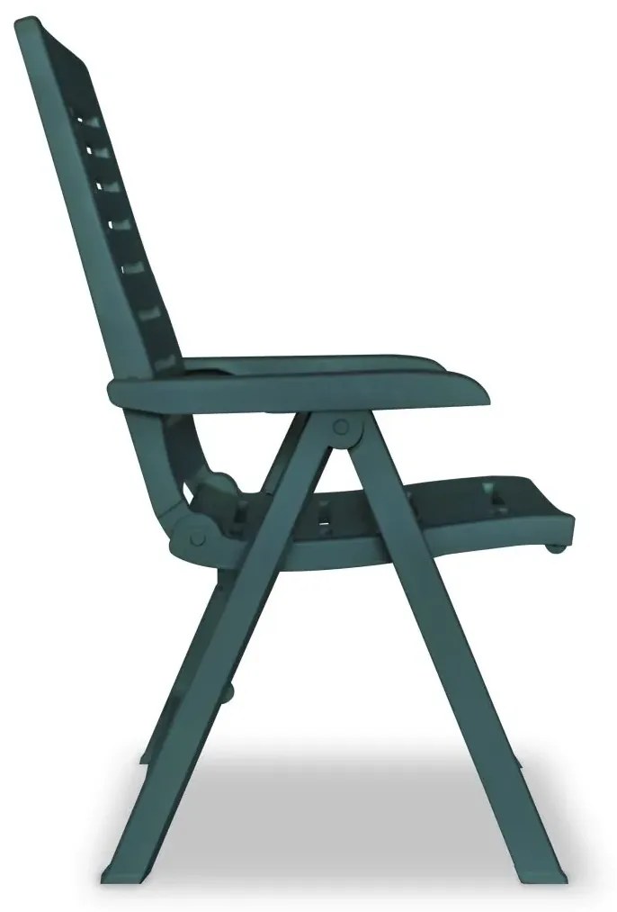 Zielony stół ogrodowy z krzesłami A4-C40