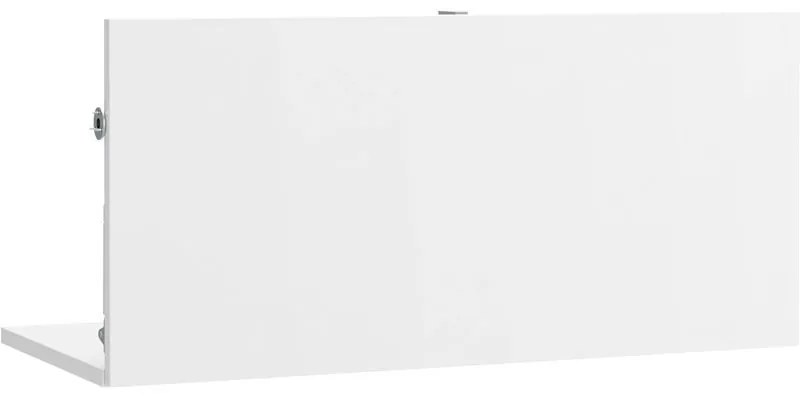 Uchylne drzwi do regałów LAYERS, 800 x 400 x 357, białe