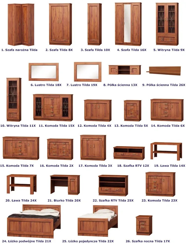 Lustro na ścianę 70x100 w ramie dąb stuletni K8-W75