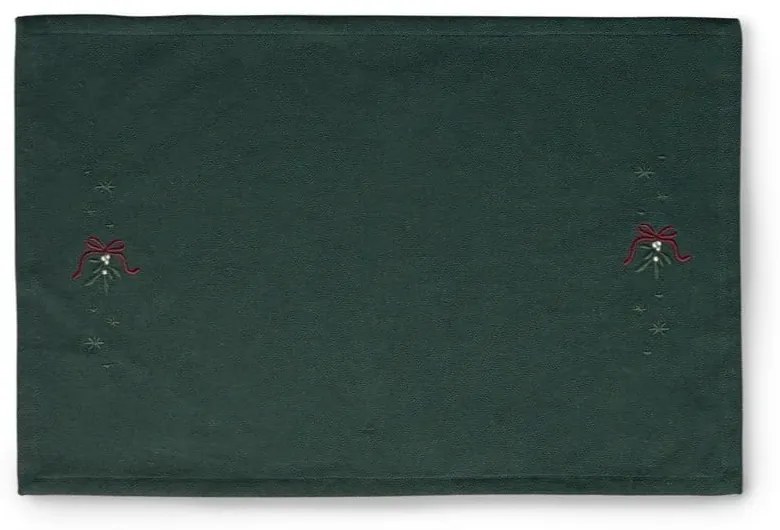 Mata stołowa ze świątecznym motywem z mieszanki bawełny 30x43 cm Christmas Fable – JUNA