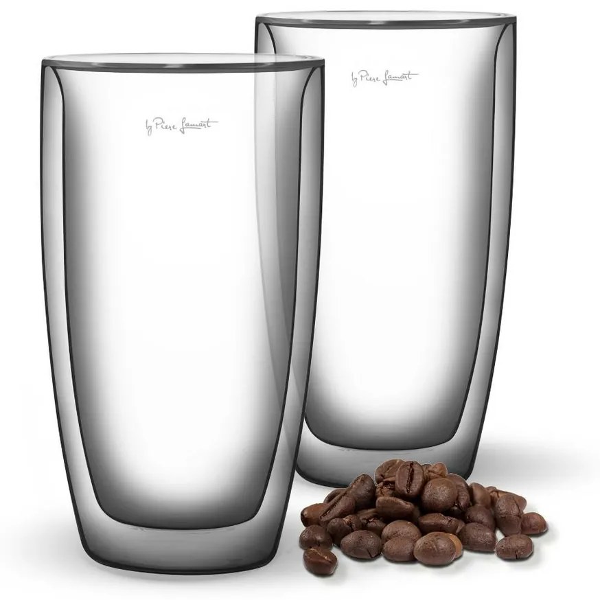 Lamart LT9011 zestaw szklanek Café Latté Vaso, 380ml, 2 szt., 380 ml