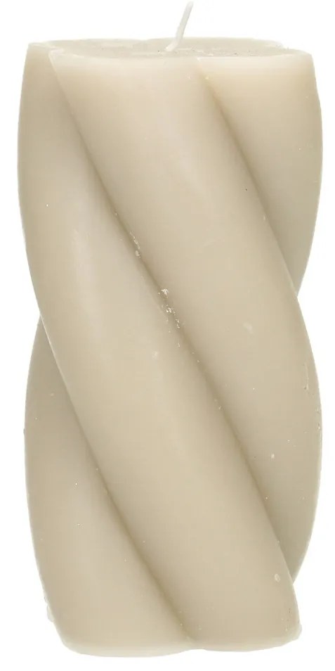 Świeca Camila 14cm beige