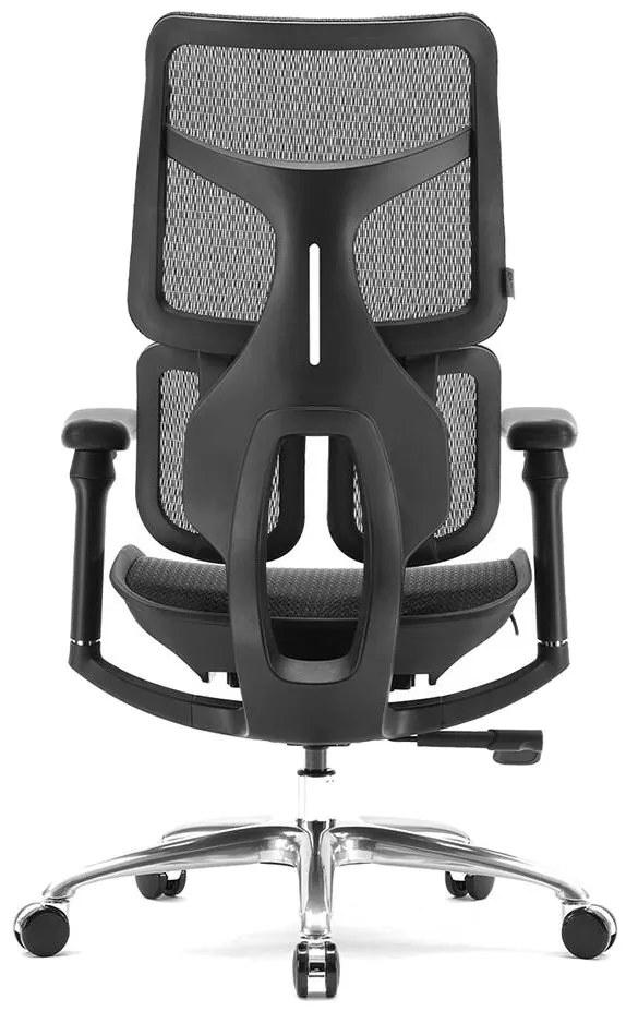 Fotel biurowy z siatki Astro, ergonomiczny, zgodny z normą BHP