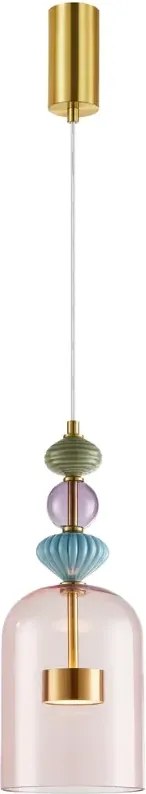 Lampa wisząca ze szklanym kloszem M4-B80