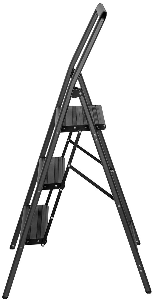 Aluminiowa drabina, 3-stopniowa, WENKO