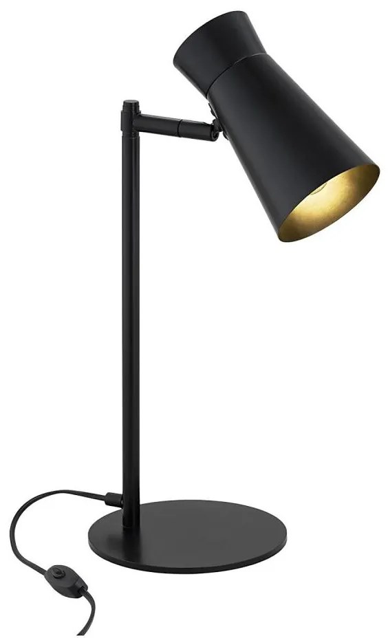Argon 8875 - Lampa stołowa LORD 1xE14/7W/230V czarna
