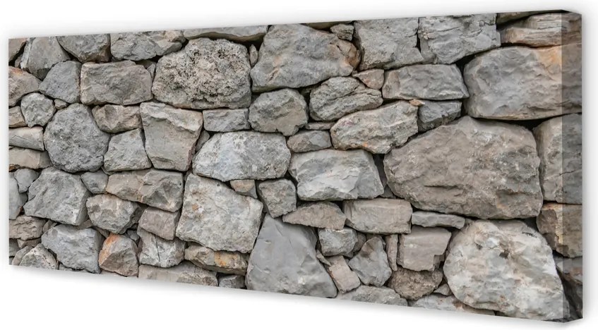 Obraz na płótnie Mur z Naturalnego Kamienia