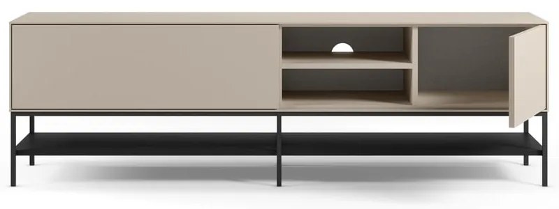 Kremowa szafka pod TV 180x55x35 cm Amira – Marckeric