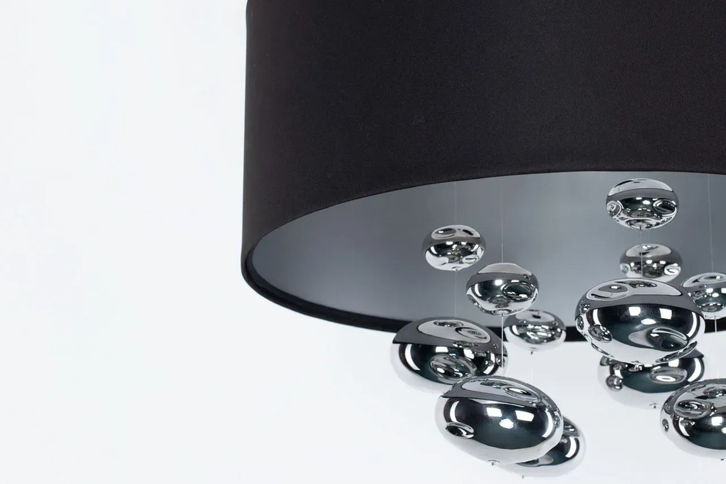 Lampa wisząca BUBBLE LIGHT 40cm czarna BPS KONCEPT