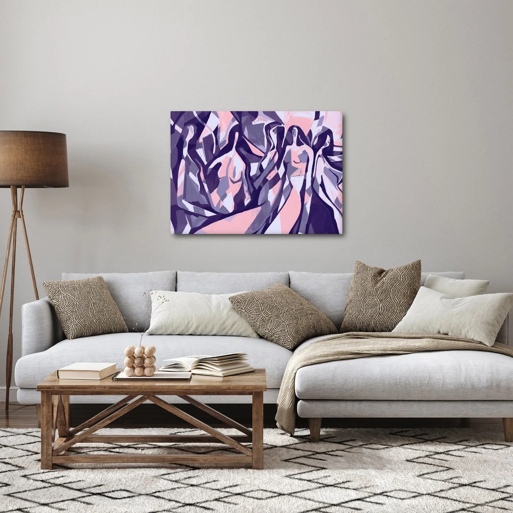 Obraz - Abstrakcyjne kobiety (70x50 cm)