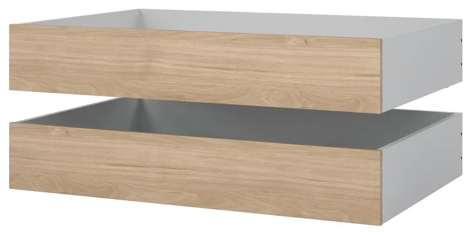Szuflady pod łóżko w naturalnym kolorze zestaw 2 szt. Naia – Tvilum