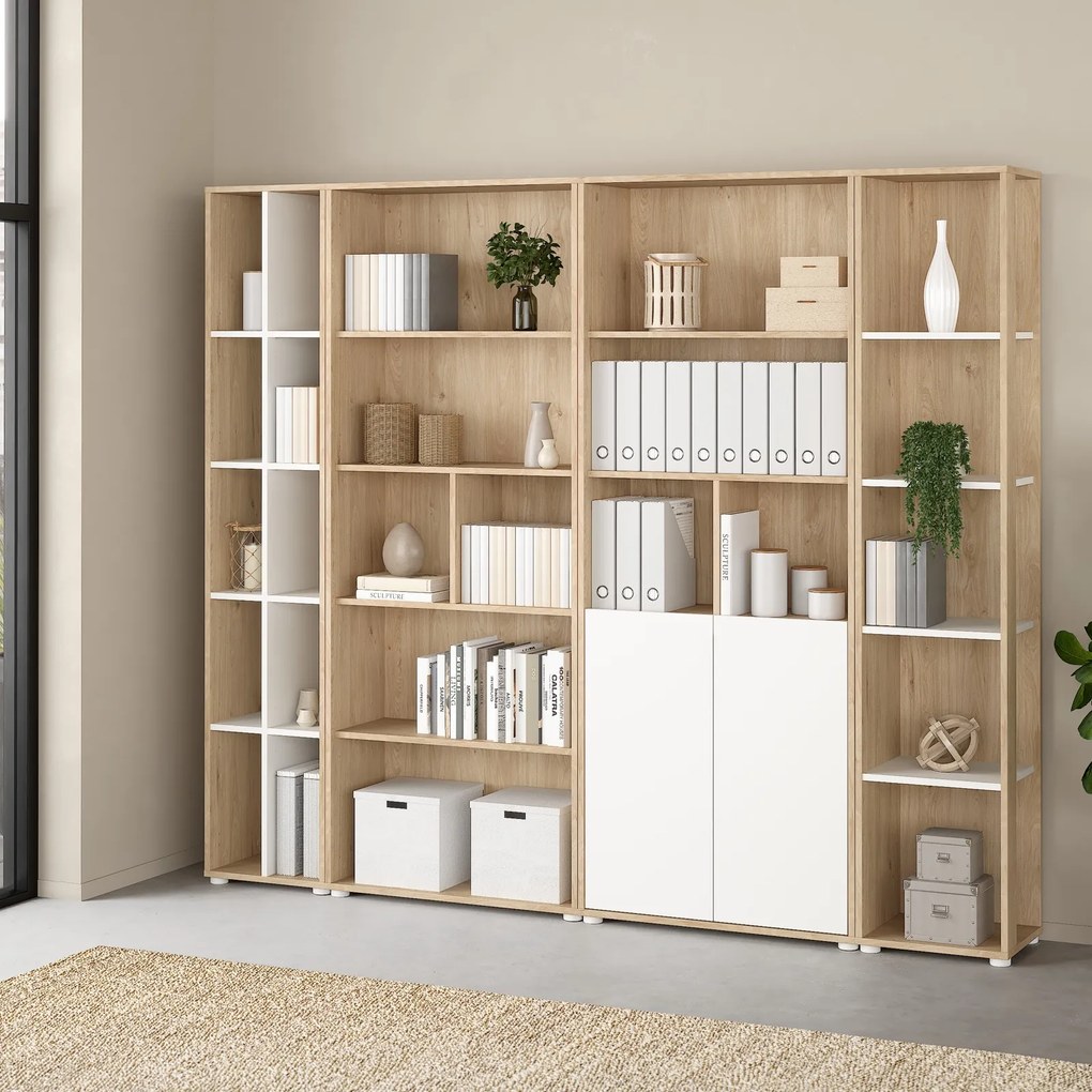 Wysoki regał otwarty Sign 80 jackson hickory