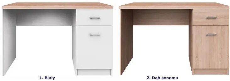 Białe biurko dziecięce, dla 6 latka E9-S36