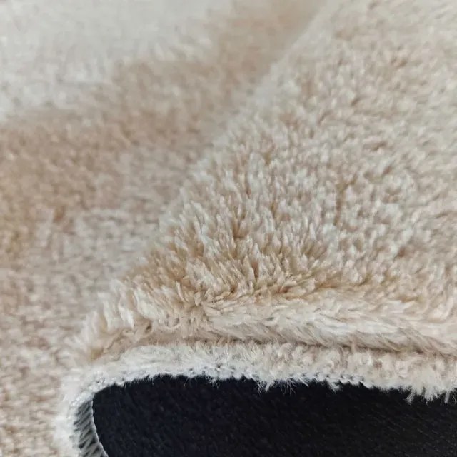 Puszysty Prostokątny Dywan Rabbit Cappucino R7-A97