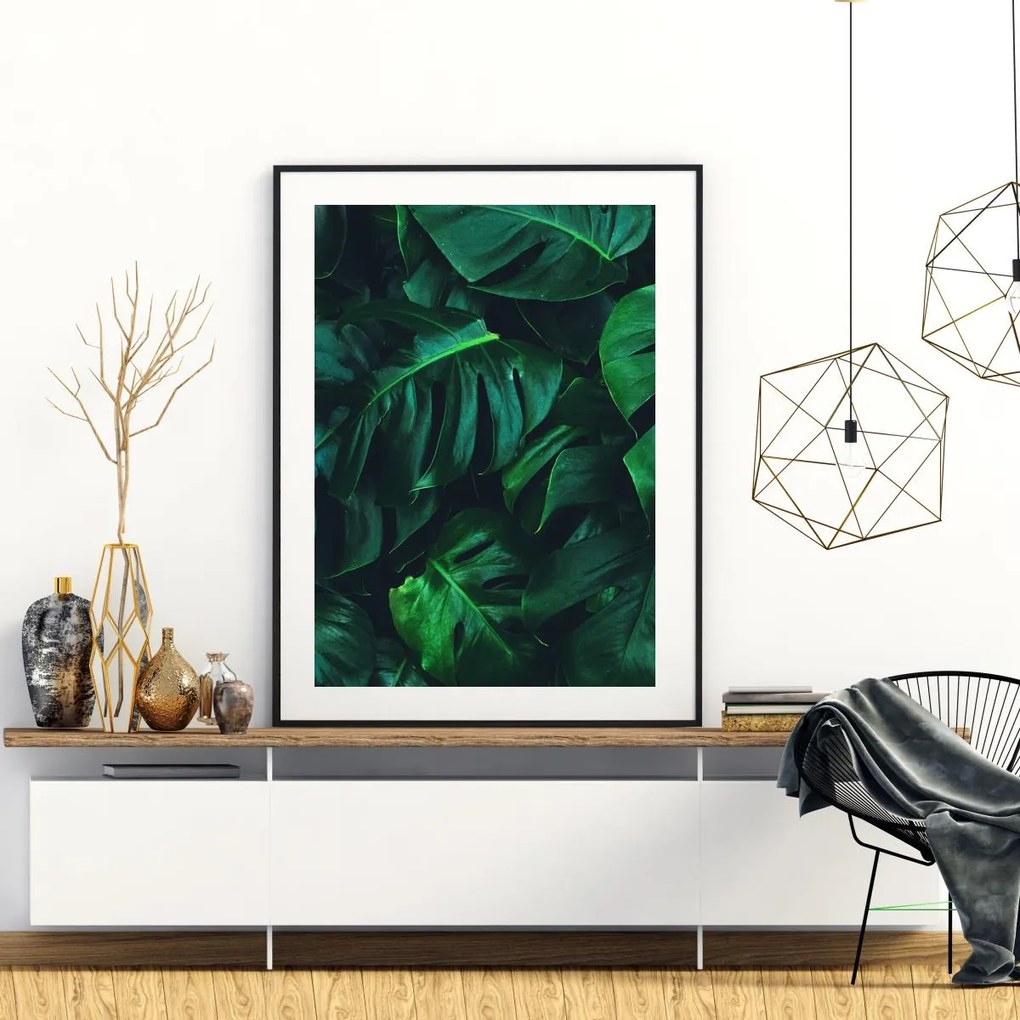 Plakat - Monstera (A4)
