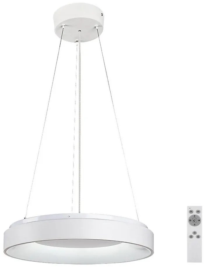 Rabalux 72002 - LED ściemnialny żyrandol na linkach CEILO LED/38W/230V biały + D