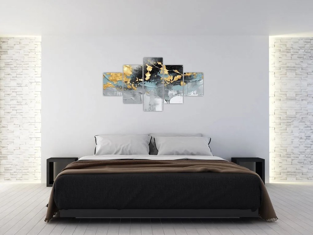 Obraz - Abstrakcja (125x70 cm)