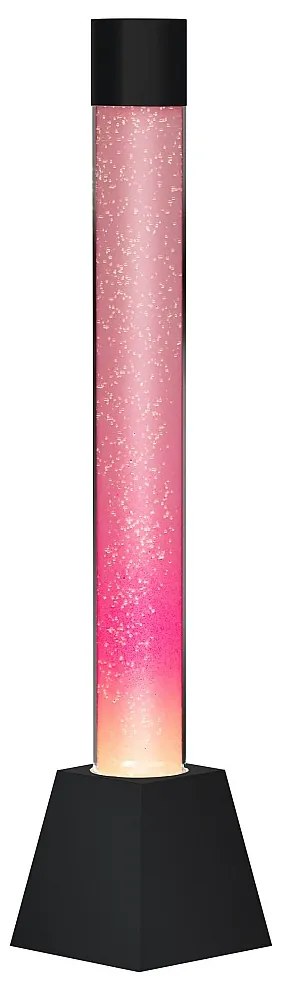 Kolumna bąbelkowa – LED zmieniające kolor  – Czarna – wys. 130 cm – WOBY