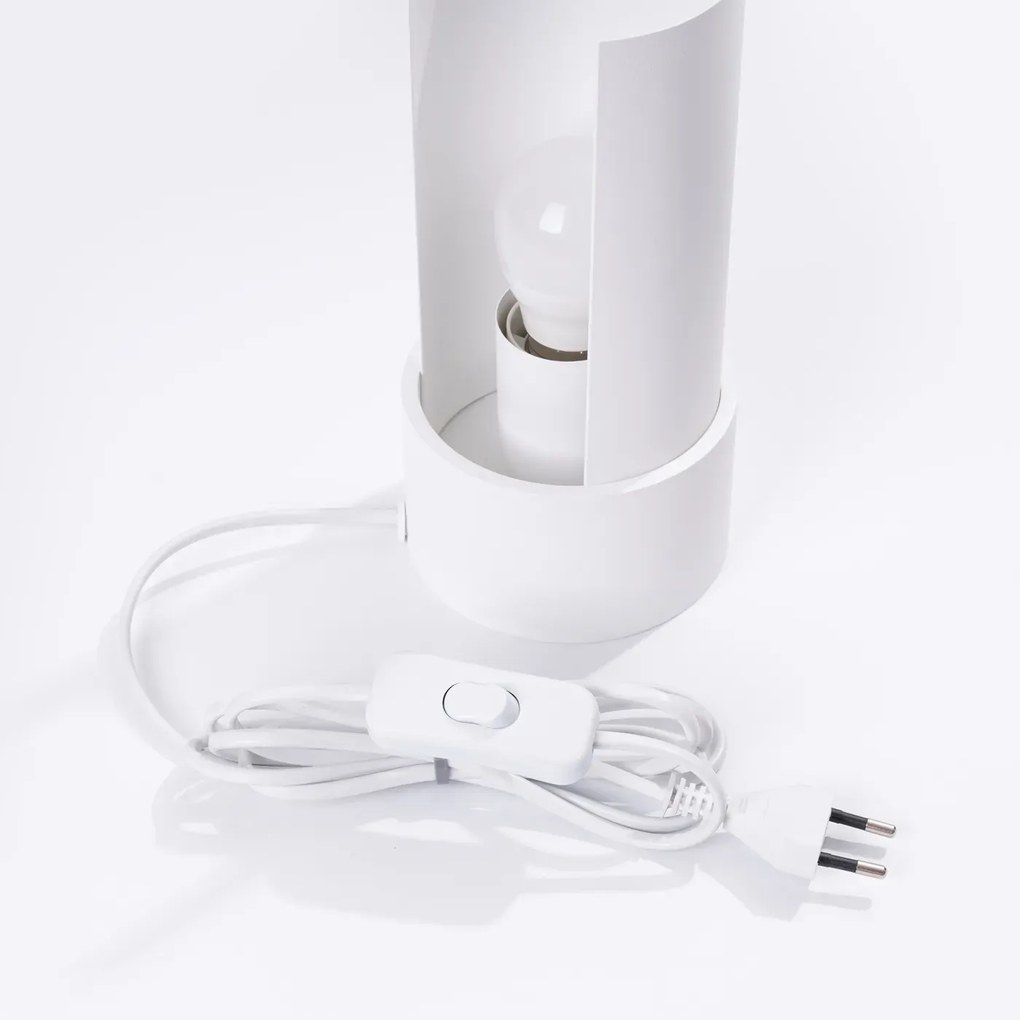 Lampa biurkowa FLASH biała SOLLUX LIGHTING