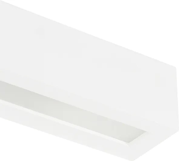 Nowoczesna lampa ścienna biała 3-światłowa - Tjada Novo